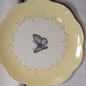 Lenox butterfly Meadow Dessert pie plate